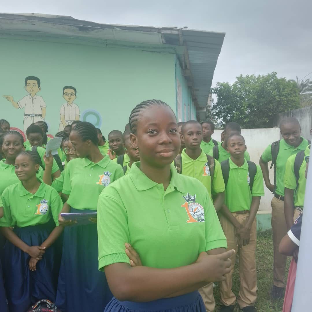 Vue du secondaire – Groupe scolaire ARHOGNINCI à Bingerville